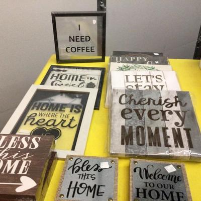 Great Lot of Signs