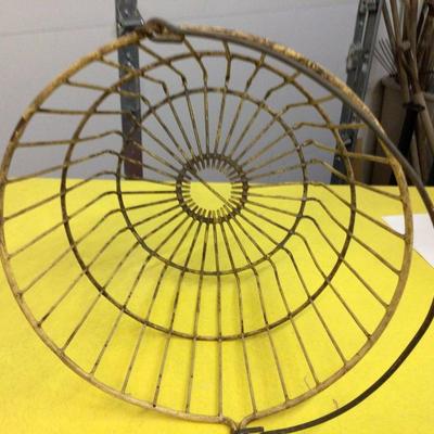 Vintage Round Wire Basket