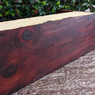 Wall Wooden Display Shelf 36" Long 7" Deep