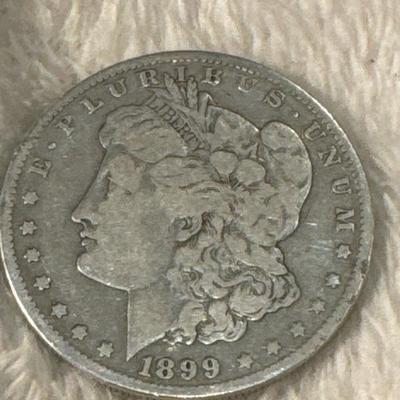 1899 MORGAN O XVF U S 1$