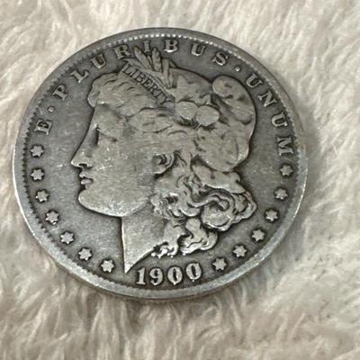 1900 MORGAN O XVF U S COIN 1$