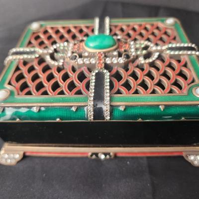 Jay Strongwater Trinket Box 4" x5"