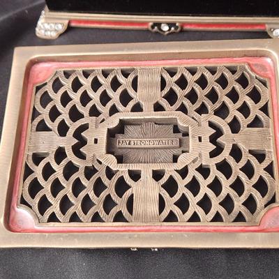 Jay Strongwater Trinket Box 4" x5"