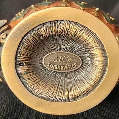 Jay Strongwater Genie Lamp Trinket Holder Box