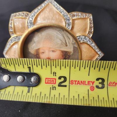 2 Jay Strongwater Small Table Picture Frames