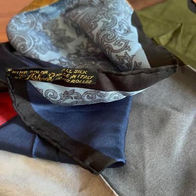Big Lot Vintage Scarves Shawls - Bill Blass, Silk, Italian