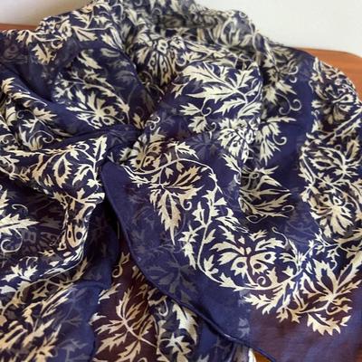 Big Lot Vintage Scarves Shawls - Bill Blass, Silk, Italian