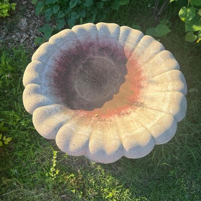 Concrete Bird Bath