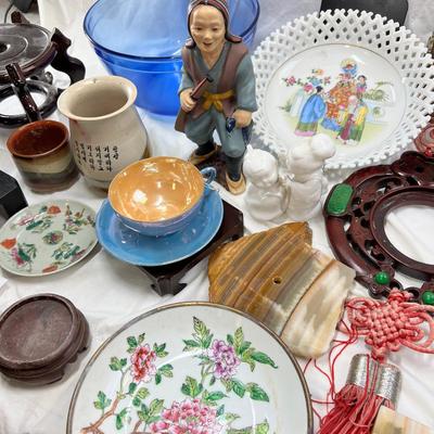 Asian theme displays