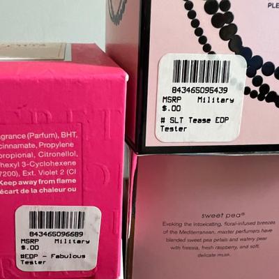 Lot 4 Victoria Secret Perfume, VS Towel, BCBG Bag