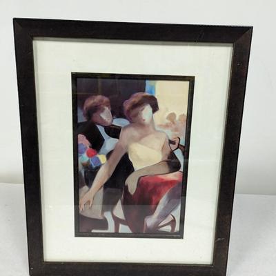 Rapture With Music "Interlude" Framed Print By Gholam Yunessi