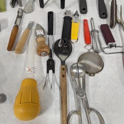 Assortment Of Vintage Utensils