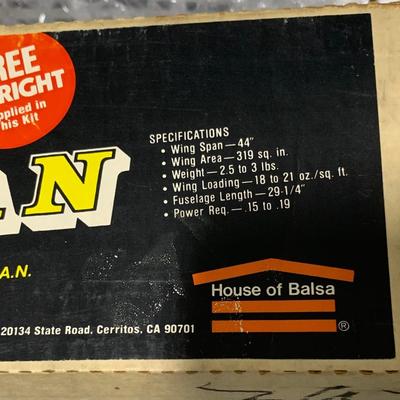 House of Balsa HOB T-6 Texan RC Airplane Kit