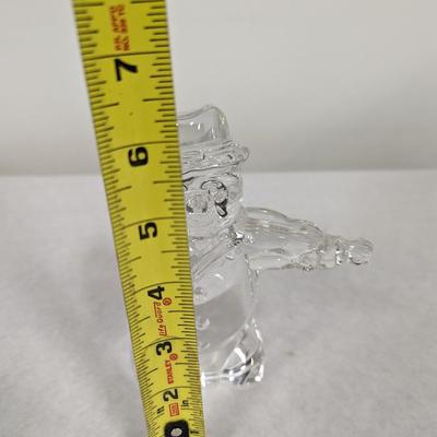 Mikasa's Frosty Choir Violin Snowman Crystal