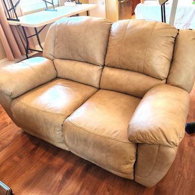 Lot #74 Double Recliner/Loveseat