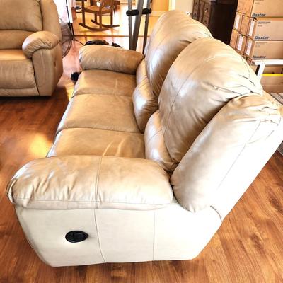 Lot #74 Double Recliner/Loveseat