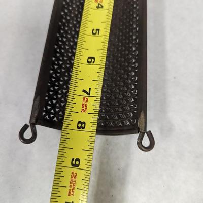 Grater With Wooden Handle 1/2 Round Shape