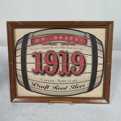 On Draft Root Beer Sign