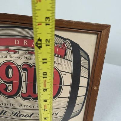 On Draft Root Beer Sign