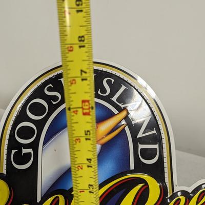 Goose Island Hand Crafted Root Beer Tin Sign