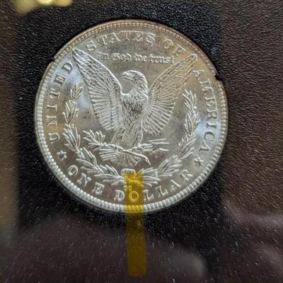 1881 CARSON CITY MORGAN BEAUTIFUL SILVER 1$ U S COIN XVF