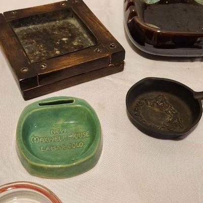 Vintage ashtray lot