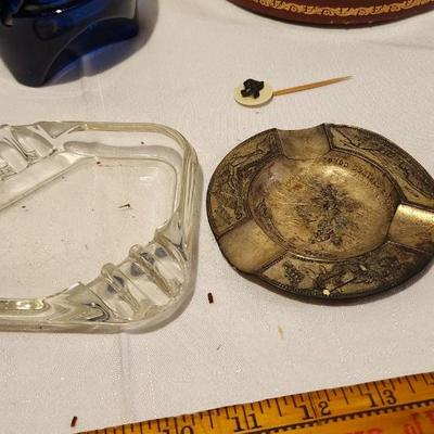Vintage ashtray lot