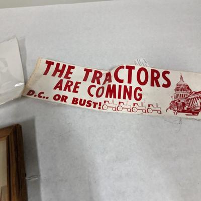 Home Decor Bumper Sticker From 1980's American Gothic Print