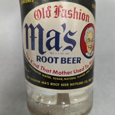 Old Fashion Ma's Root Bear Bottle