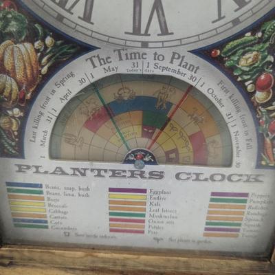 Vintage Fairfield Planters Clock