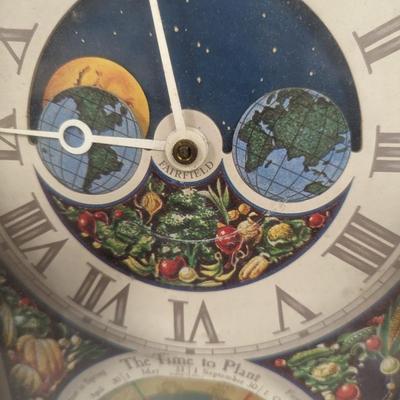 Vintage Fairfield Planters Clock