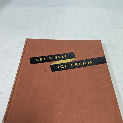 1952 Let's Sell Ice Cream Book
