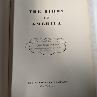 1st Edition The Birds Of America By Audubon 1937