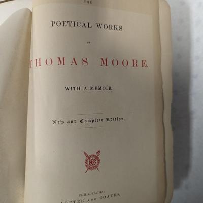 The Poetical Works Of Thomas Moore