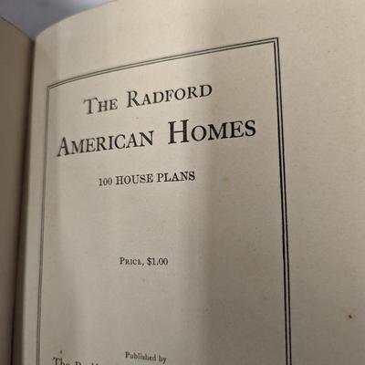 The Radford American Homes 100 House Plan First Edition.
