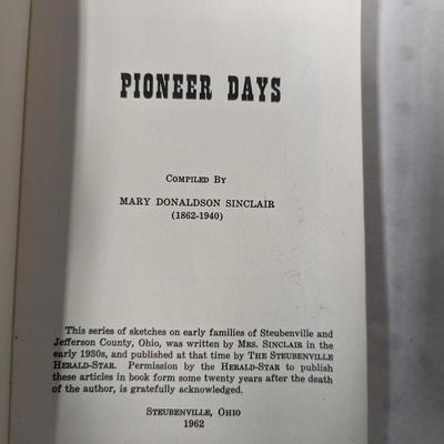 Pioneer Days Book