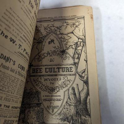 1891 Bee Culture Book