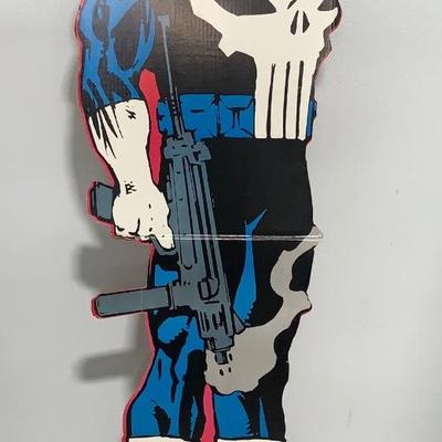 1991 Lifesize The Punisher Diecut Cardboard Free-Standing Figure