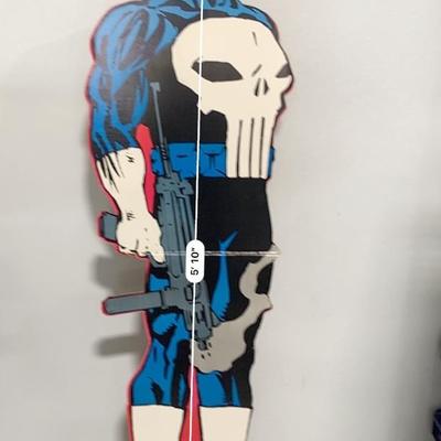 1991 Lifesize The Punisher Diecut Cardboard Free-Standing Figure