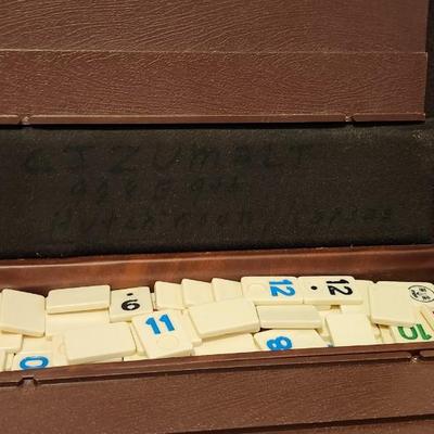 Vintage Rummy Tile Game, Railroad Playing Cards