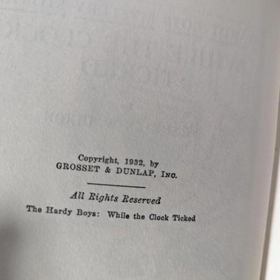1930's The Hardy Boys Series F. W. Dixon