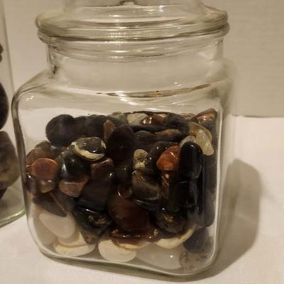 Lot of Mixed Assortment Rock Mineral Cut Slabs Moss Agate JasperCherokee Rose Rocks
