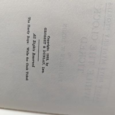 1930's 1940's 1950's The Hardy Boys Series F. W. Dixon
