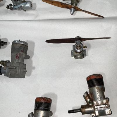 Mixed Parts Lot - Vintage RC Airplane Engines