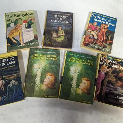 1930's 1950's 1960's A Nancy Drew Mystery Story Carolyn Keene
