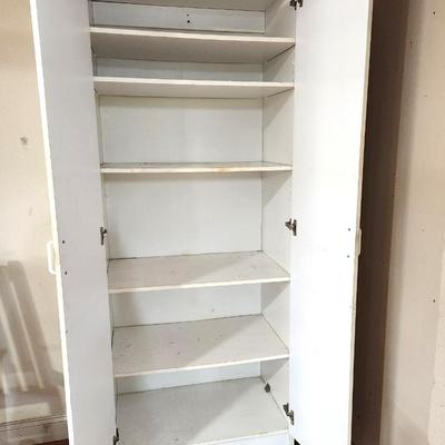 Lot #88 Garage/Pantry Cabinet on Wheels