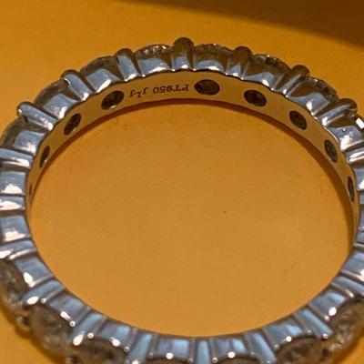 Platinum & Diamonds Jenny Lauren Eternity Band