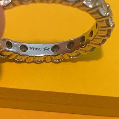 Platinum & Diamonds Jenny Lauren Eternity Band