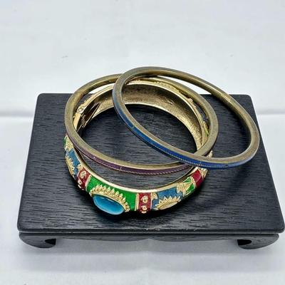 Three Vintage Bangles