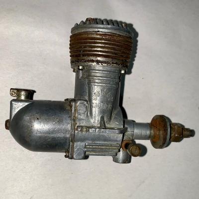 Vintage RC Airplane Bullet Motor